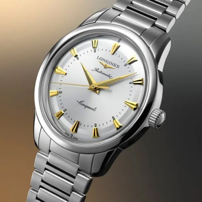 特価！LONGINES ロンジン コンクエスト ラウンド グレー文字盤　稼働中 多彩な文字盤カラー＆選べる2サイズ展開【ロンジン コンクエスト