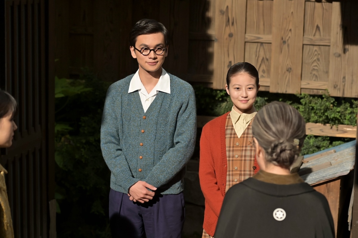 NHK連続テレビ小説『あんぱん』のロゴとタイトルが描かれた公式画像