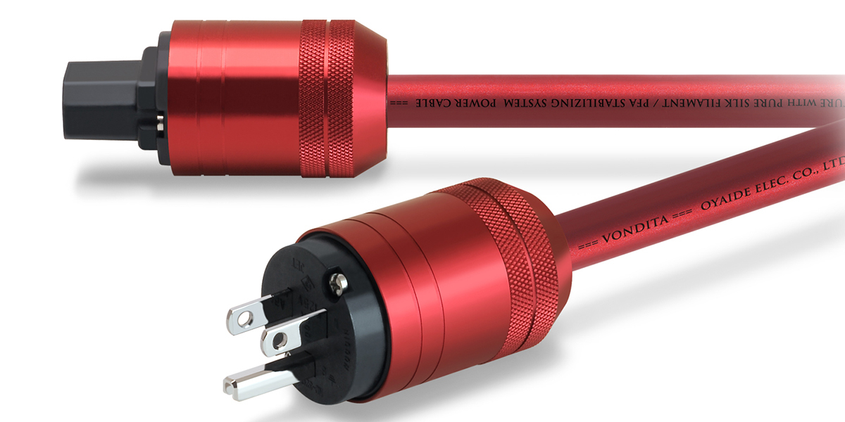 【high-end】OYAIDE VONDITA電源ケーブル 1m【新品】 OYAIDE VONDITA-X 電源ケーブル（新品/送料無料）【楽器検索