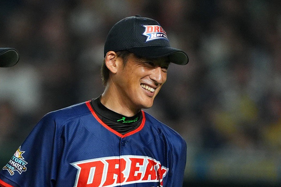 プロ野球オーナーズリーグ能見 46歳とは思えぬ…ガチ投球に「まだ現役行ける」 変わらぬ美