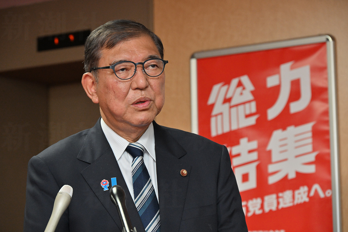 石破茂首相の横顔写真、参院選大敗後の進退問題の中心人物