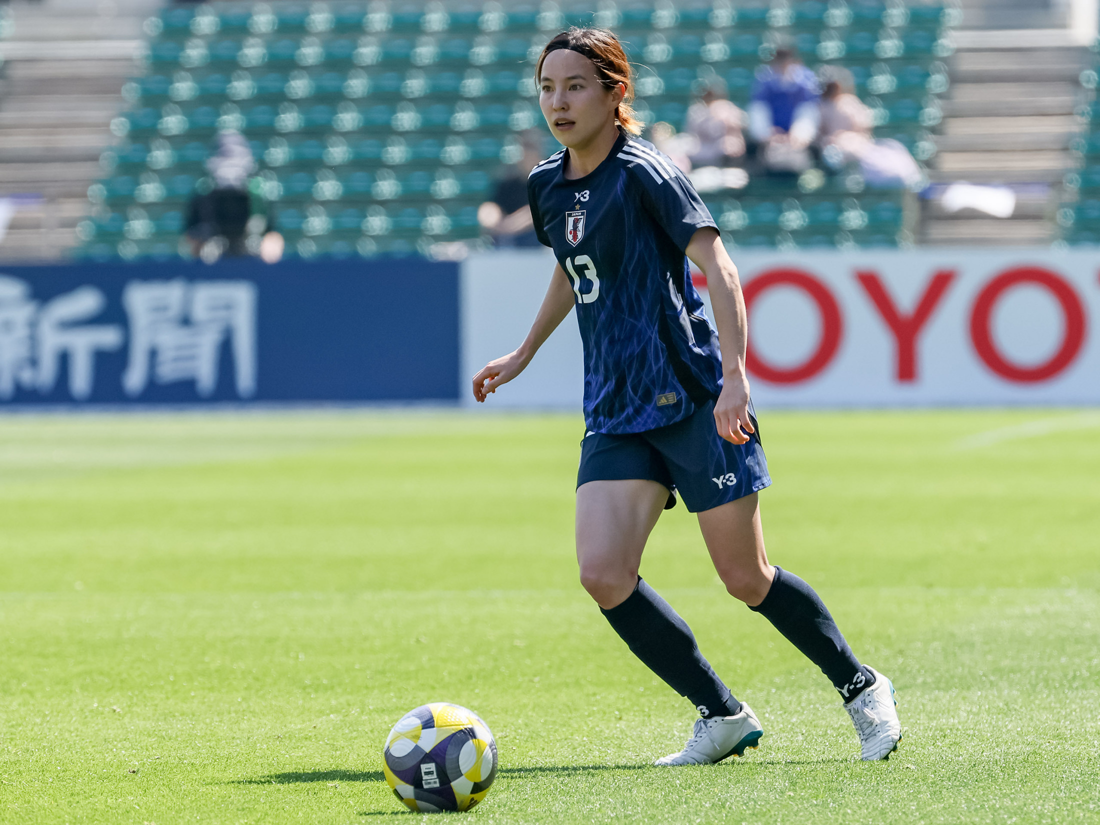 可愛すぎ」「美人」「嬉しそう」「いいなぁ〜」なでしこDF北川