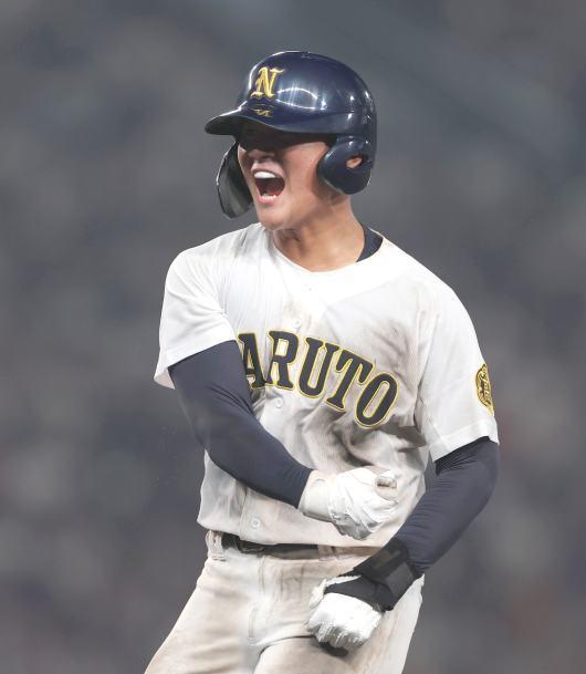 鳴門高校Vジャン 鳴門の2年生・”怪物スラッガー”が4安打1打点！執念のヘッド
