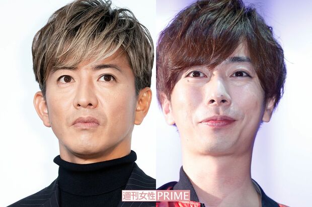 木村拓哉と河合郁人が並び立つ写真。プライムビデオの番組出演を巡り、二人の関係性に注目が集まる。