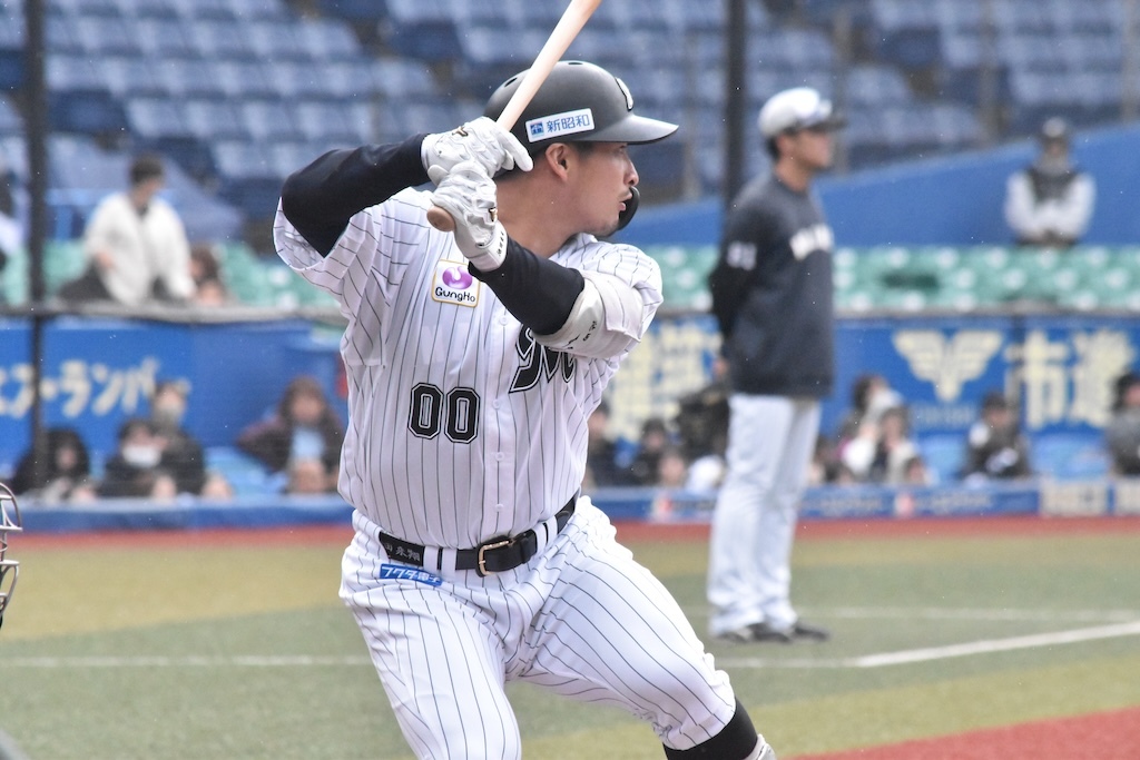 千葉ロッテマリーンズ ヒーロー試合球 池田来翔 2023.6.7 2安打1打点！ 池田来翔が2安打1本塁打2打点の活躍で存在感を示す｜パ・リーグ
