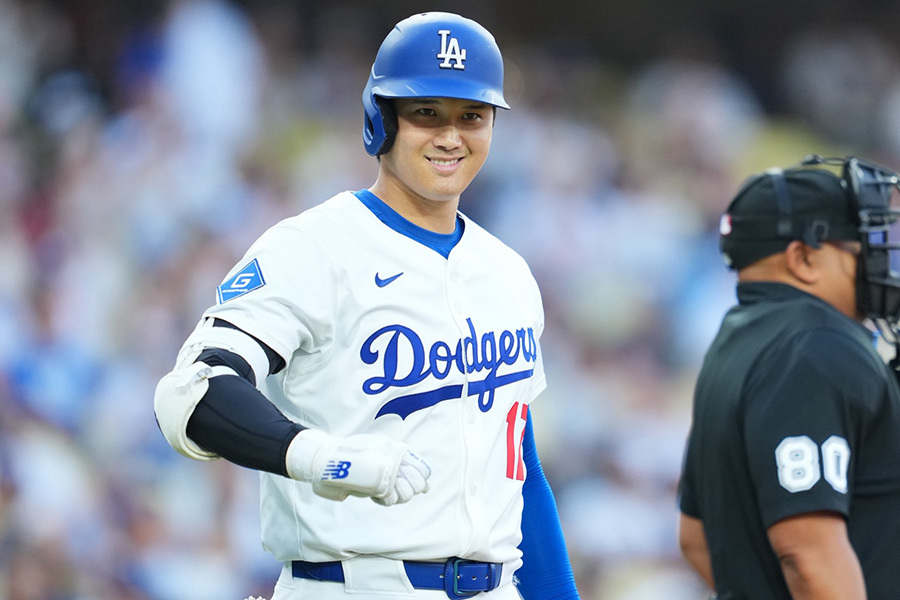 大谷翔平を見守る世界的“女の子”が「きゃわいい」 ド軍本拠地で