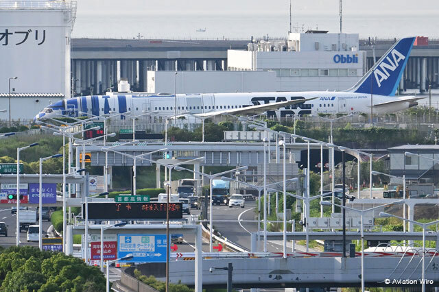 ANAのR2-D2ジェット、塗装変更と整備で台北へ（Aviation Wire