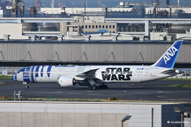 ANAのR2-D2ジェット、塗装変更と整備で台北へ（Aviation Wire