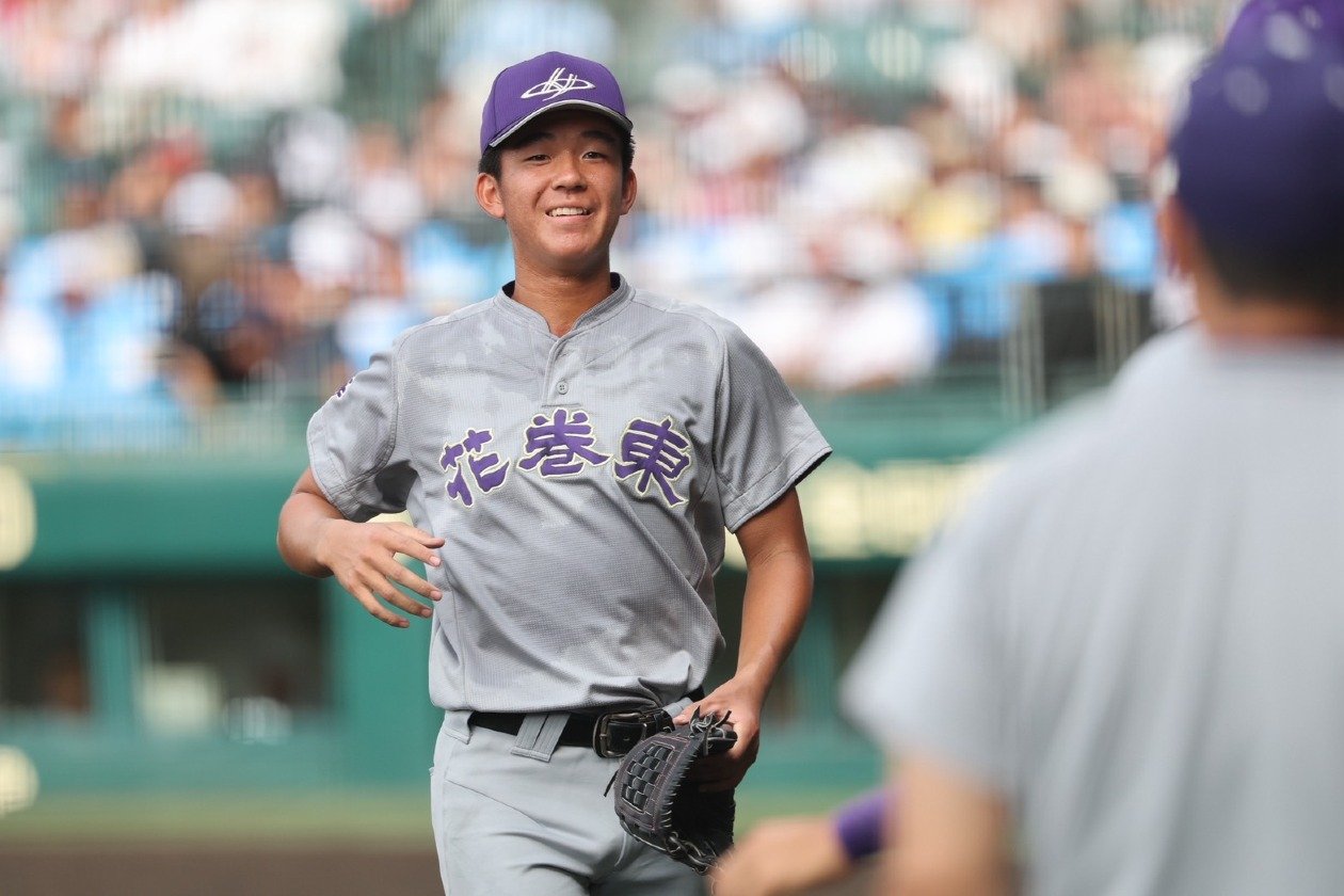 花巻東 高校野球ユニフォーム 花巻東がセンバツ準Vの智弁和歌山下す！2年生左腕・萬谷が156球