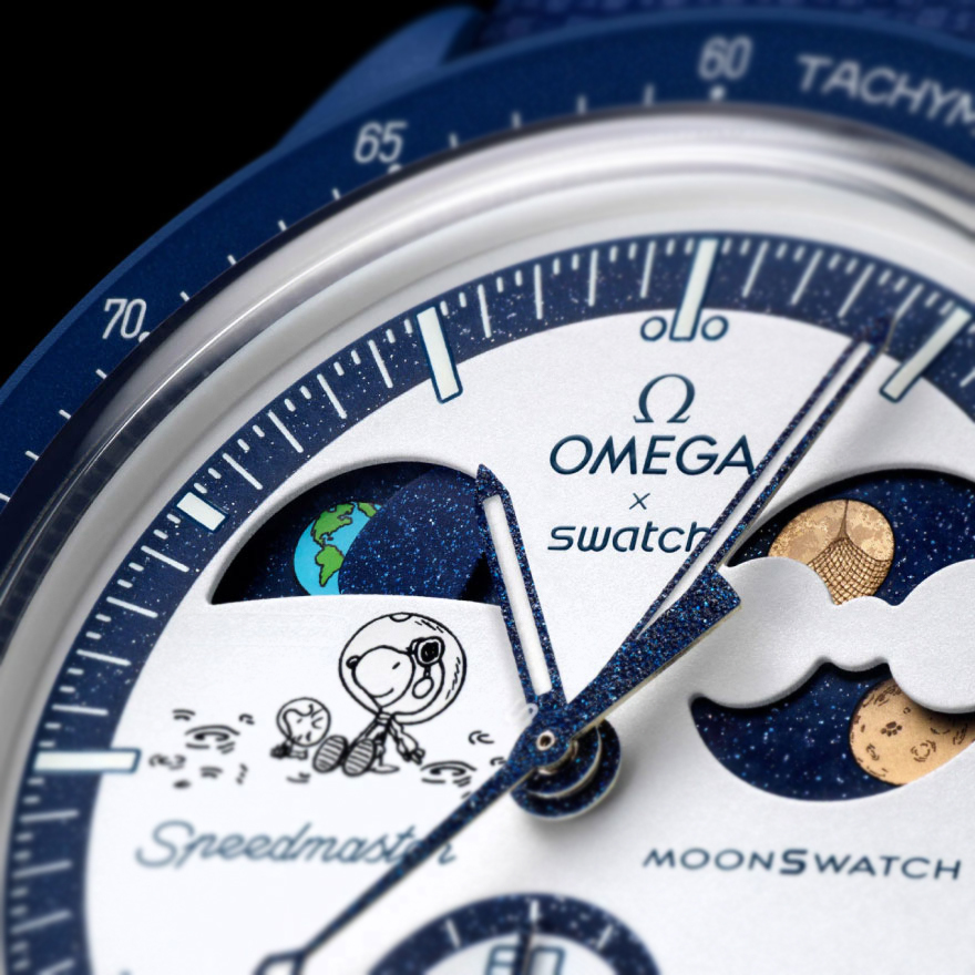【アイアン73】⭐︎スウォッチ×スヌーピー×オメガ　時計✨✨ OMEGA」と「SWATCH」のコラボコレクションにスヌーピーデザイン