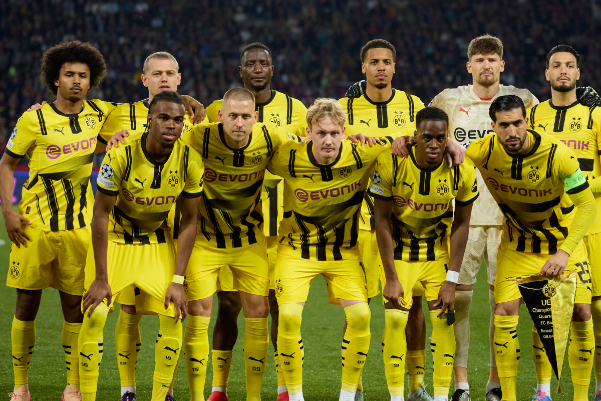 ドルトムント　17/18 ホーム　レプリカユニフォーム　26ピシュチェク サッカー界で最も派手」ドルトムントが新ホームユニフォームを