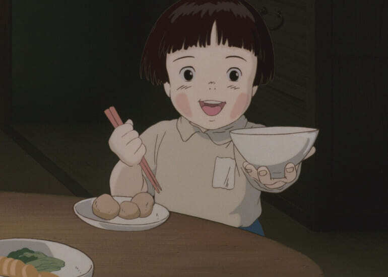 火垂るの墓の表紙に描かれた節子。野坂昭如の代表作として知られる小説の一場面。