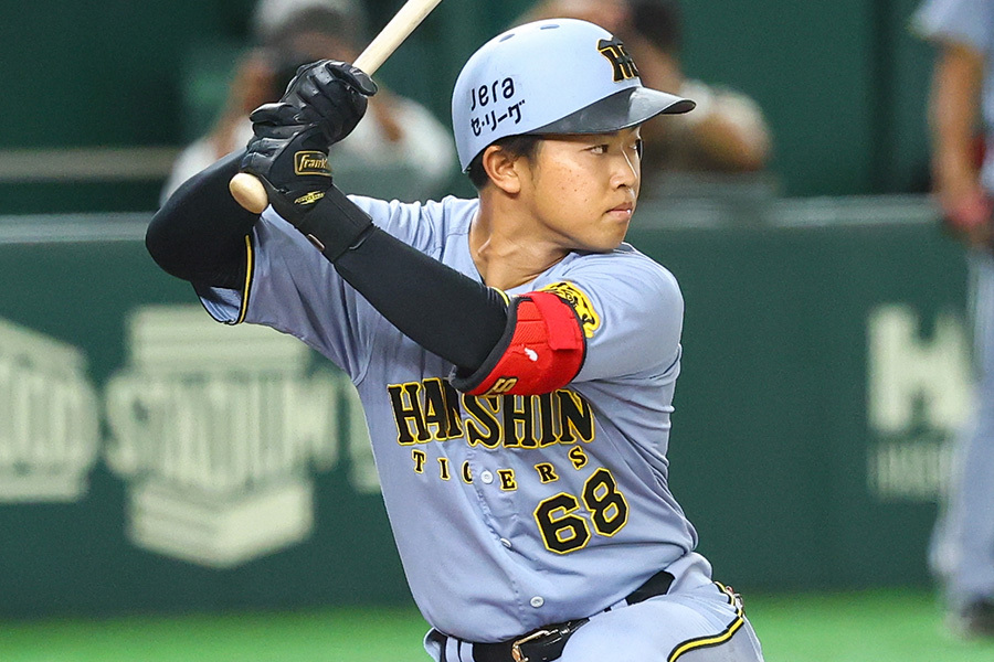 阪神タイガース 中川勇斗 68 レプリカユニフォーム(ホーム) M 新品未開封 阪神タイガース 中川勇斗 サイン入りユニフォーム - メルカリ