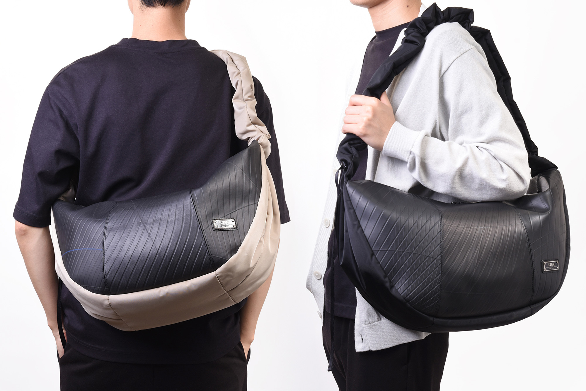 SEAL スリングバッグ 黒 茶色 スリングバッグ｜製品紹介｜バッグブランド【SEAL（シール） brand】