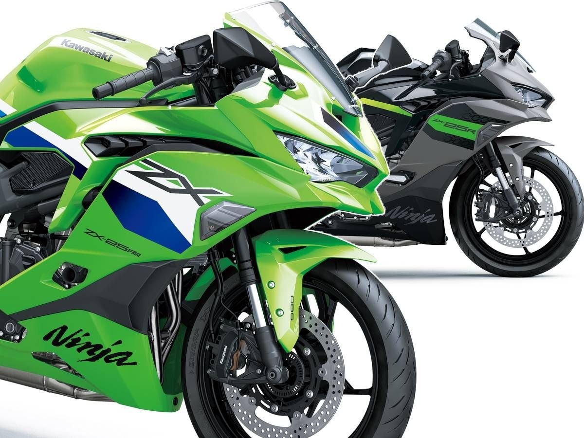 大幅値下げ　運が良くなる能面 ZX-25RR登場!! カワサキ新型「ニンジャZX-25R／RR」はメーター