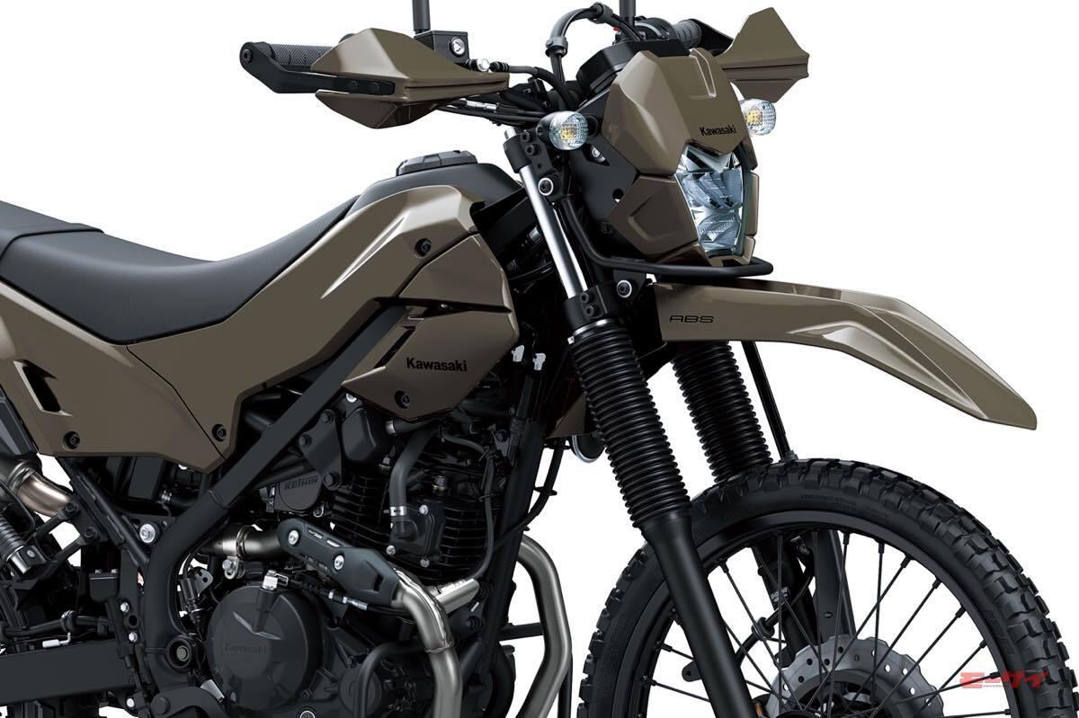 カワサキKLX230 DF】68万2000円で9月15日新発売！ キャリヤ