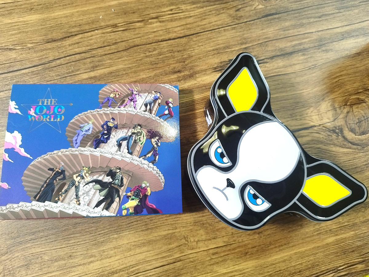 JOJO - イギーのクッキー缶未開封クッキージョジョの奇妙な冒険キューピー ストラ JOJO - イギーのクッキー缶未開封クッキージョジョの奇妙な冒険