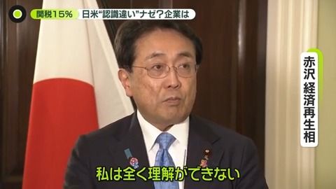明海大学の小谷哲男教授が日米間の貿易問題の原因について見解を述べる様子