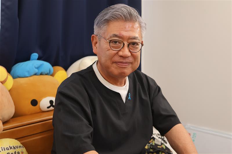 参政党の組織確立に貢献したジャーナリストの篠原常一郎氏が取材に応じている。