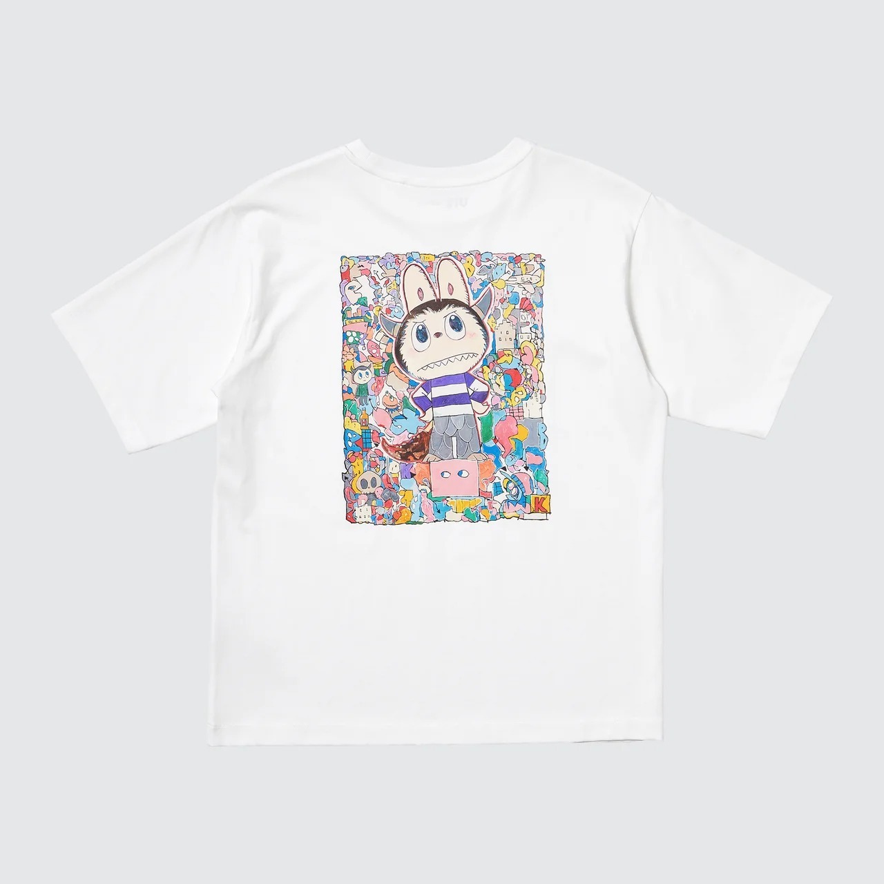 新品・未開封　ラブブ　4枚　ユニクロ ユニクロ UT ポップマート ラブブ Tシャツ ホワイト XS 新品未