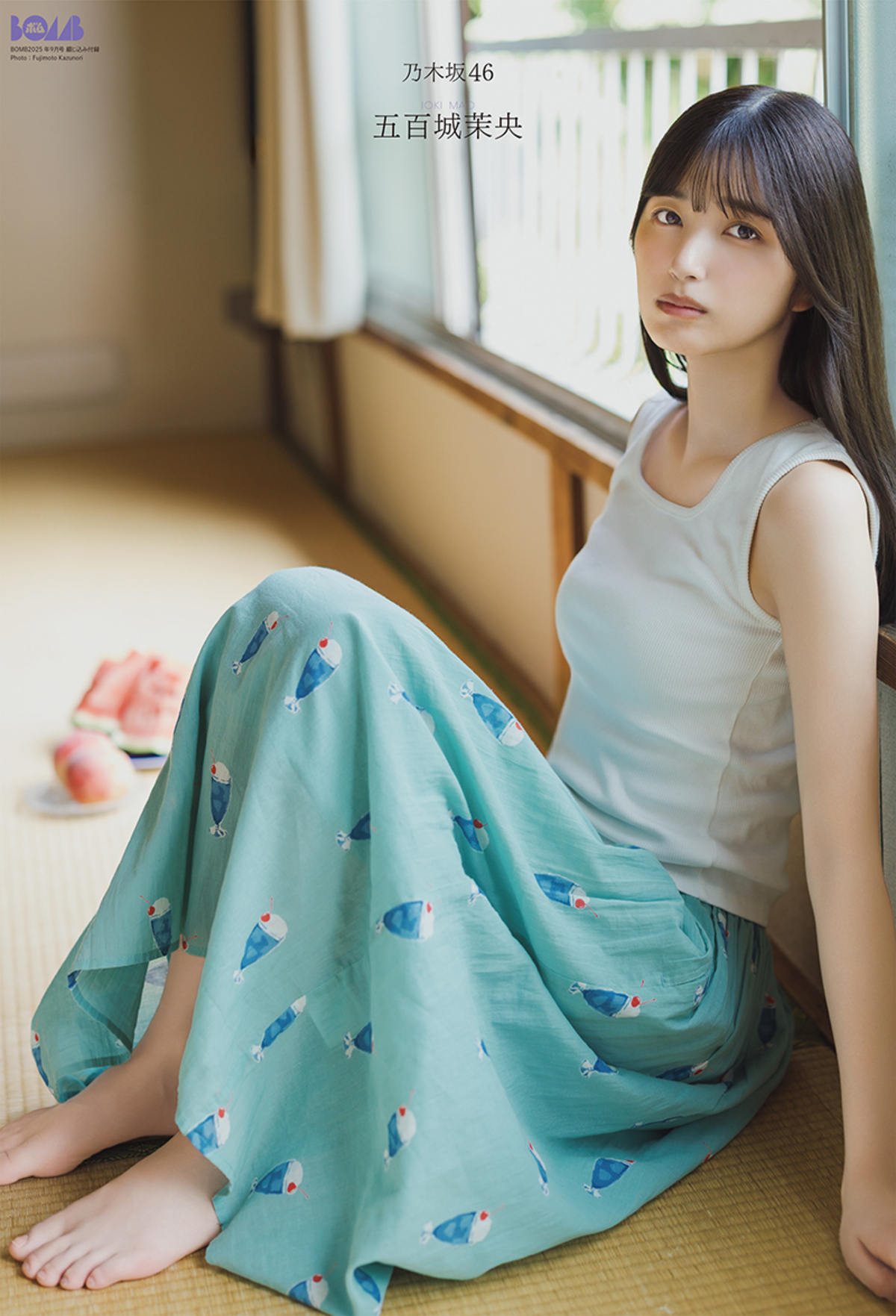 乃木坂46 五百城茉央、涼しげな夏グラビアを披露 金川紗耶、日