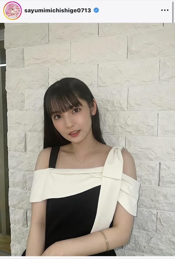 道重さゆみ 芸能界引退が近づく道重さゆみ、美肩がまぶしい～！オフショル姿