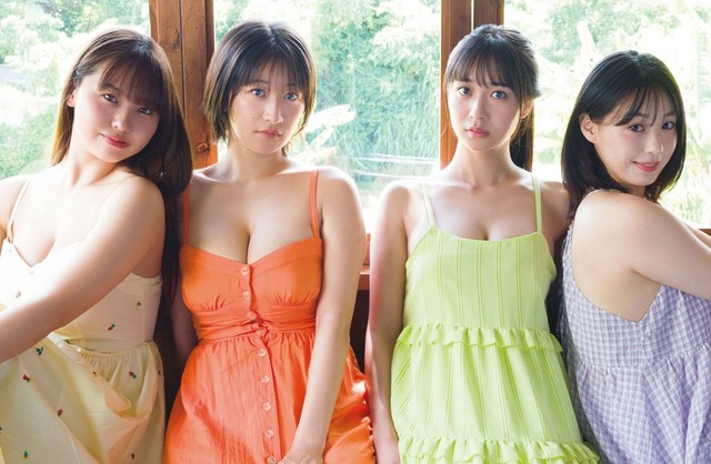 本郷柚巴 榎原依那 溝端葵 髙野真央 ビキニの女神たちがビーチや