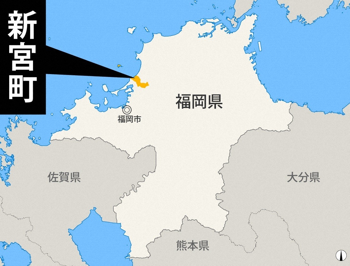 大雨により水没し、稼働不能となった福岡県新宮町の地下式下水処理施設「新宮中央浄化センター（アクア新宮）」の外観