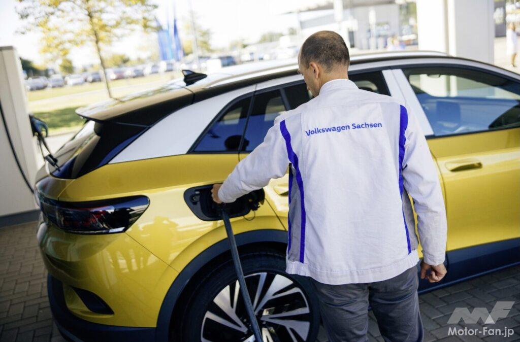 VW ID.4/ID. Crozz生産ライン：企業が脱炭素化を推進するBEV導入の象徴