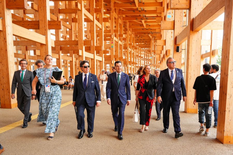 大阪・関西万博で開催されるナショナルデーイベントの一例：スペイン・アンダルシアデーの活気ある様子