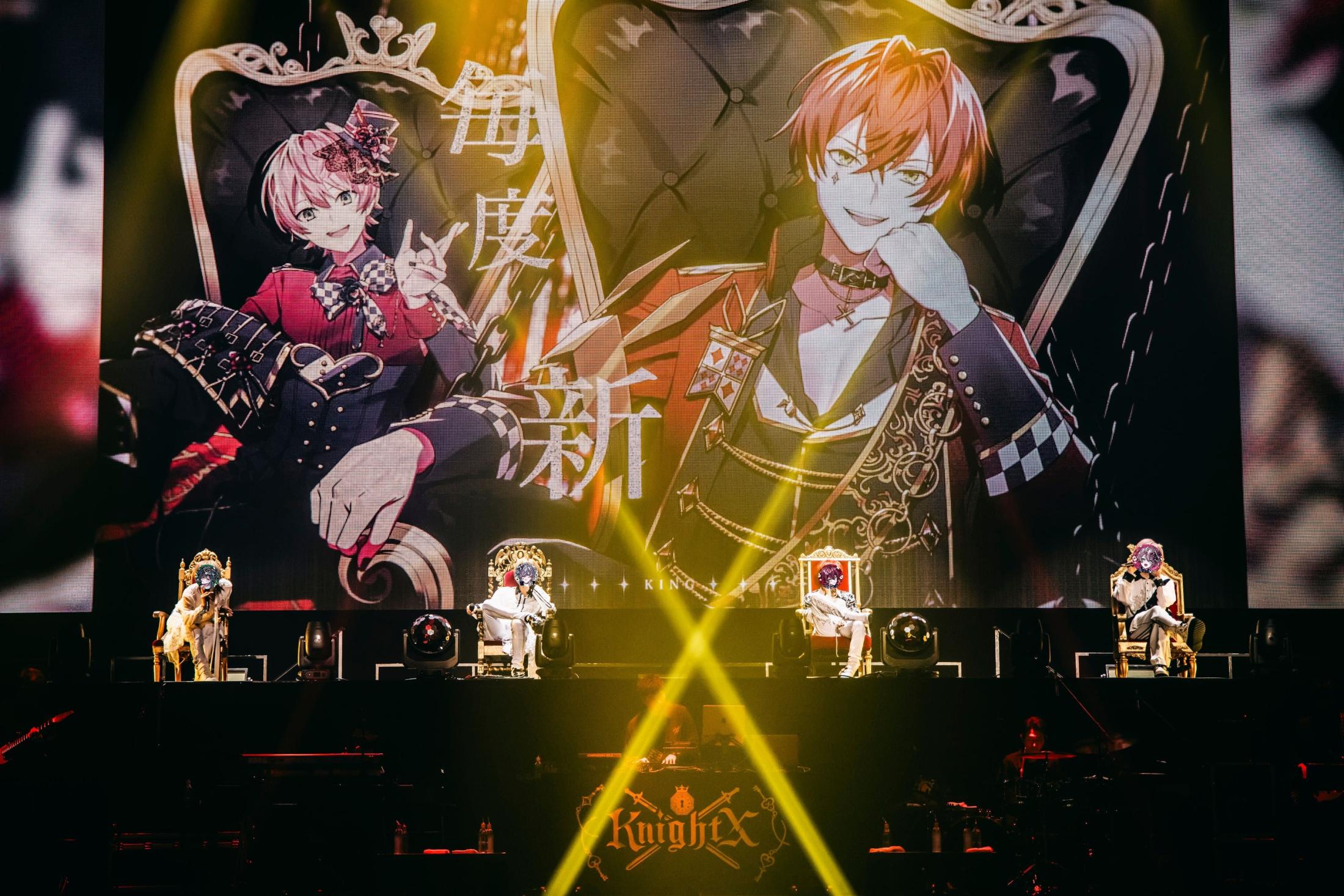 KnightX 騎士X 日本武道館 VIP特典 昼夜 銀テ4本付き KnightX 騎士X 日本武道館 VIP特典 昼夜 銀テ4本付き