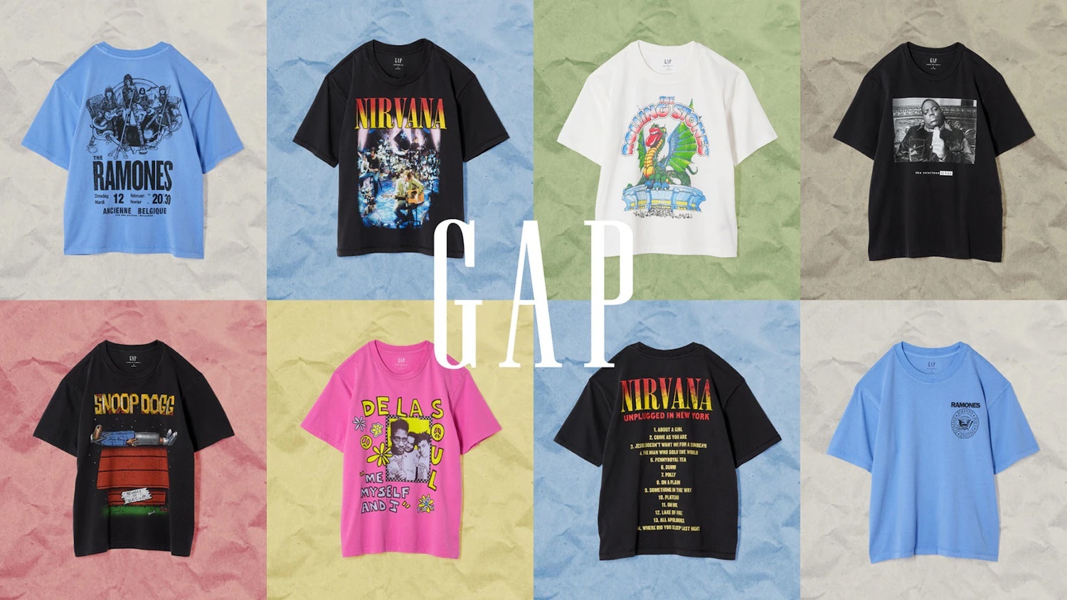 Gap（ギャップ）」がリリースしたヒップホップとロック界