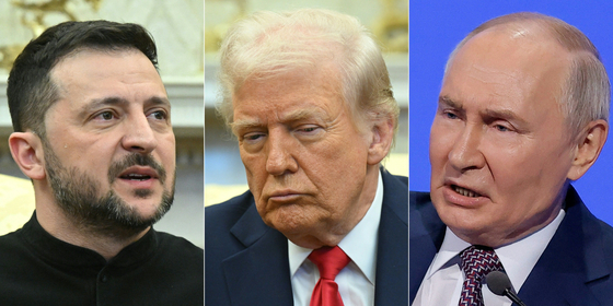 ウクライナ戦争と米ロ関係の鍵を握るゼレンスキー、トランプ、プーチン各国首脳
