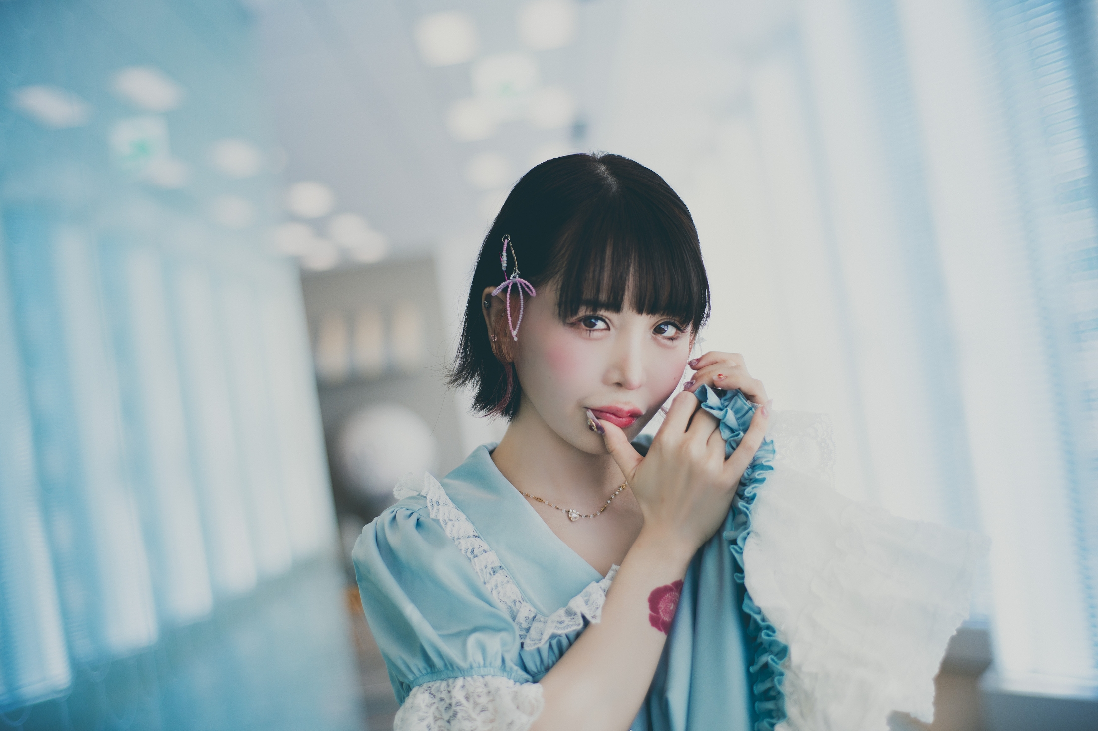 大森靖子 ☆ 美品 大森靖子のタイプの全身になれる ベロア セットアップ ファンとは「人対人で自立しあわせたい」――エイベックス契約終了