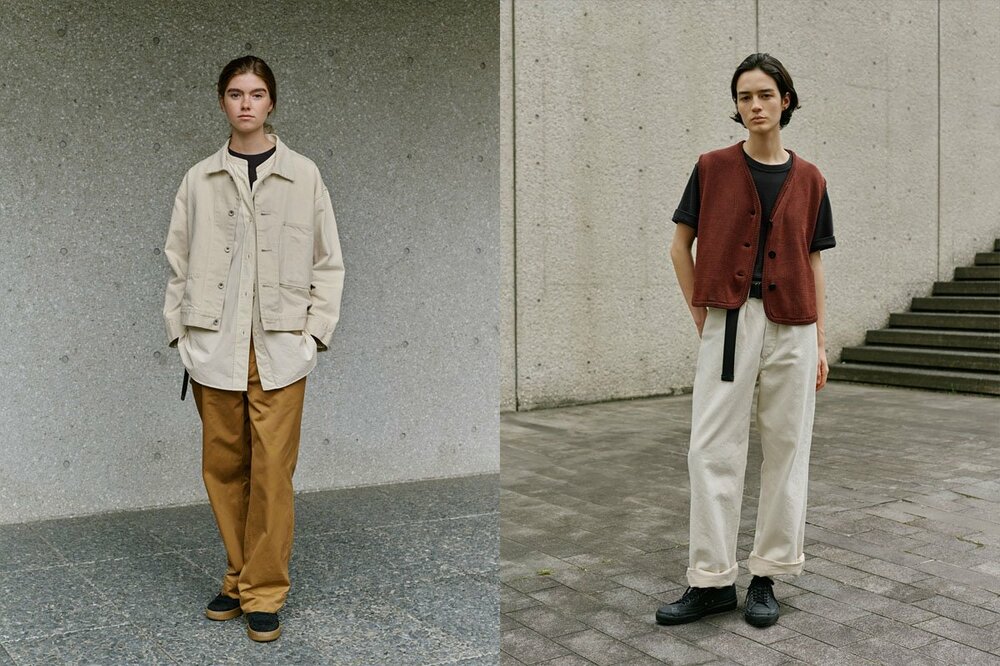 ぱーぷるふぁーむ  MHL CANTON DENIM カバーオール L ぱーぷるふぁーむ MHL CANTON DENIM カバーオール L CANTON