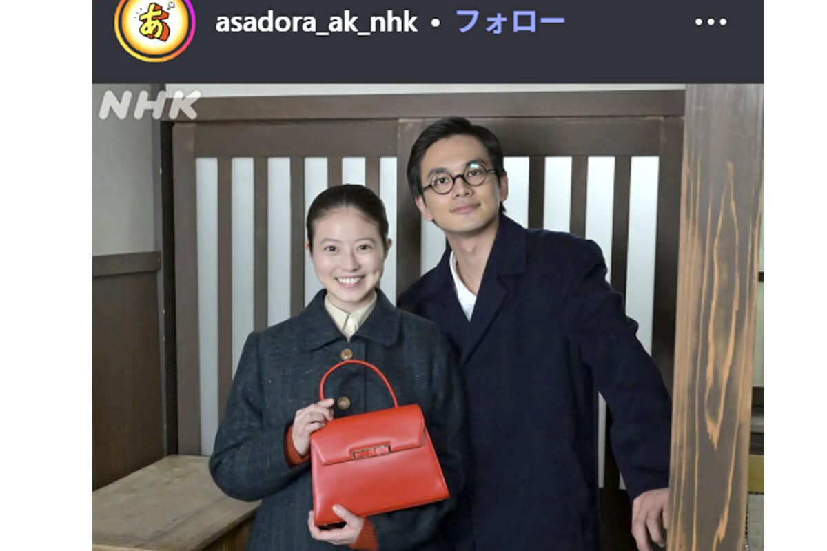 あんぱん 朝ドラの登場人物、柳井のぶ（今田美桜）と柳井嵩（北村匠海）