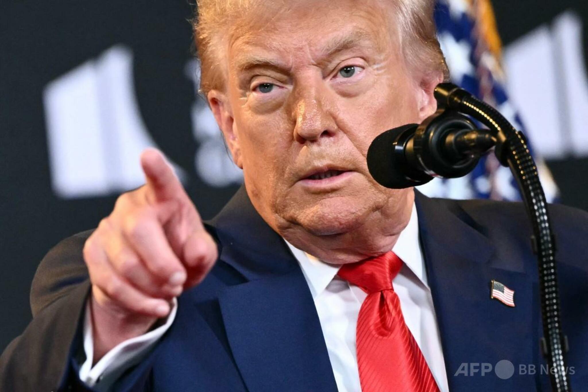 エスワティニの違憲訴訟に関連するドナルド・トランプ前米大統領