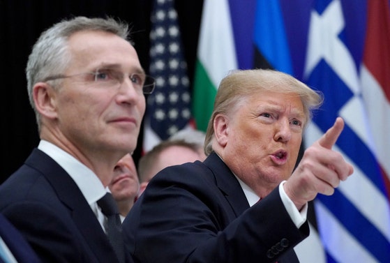 ノーベル平和賞への強い意欲が報じられたトランプ前大統領とストルテンベルグ氏の会談