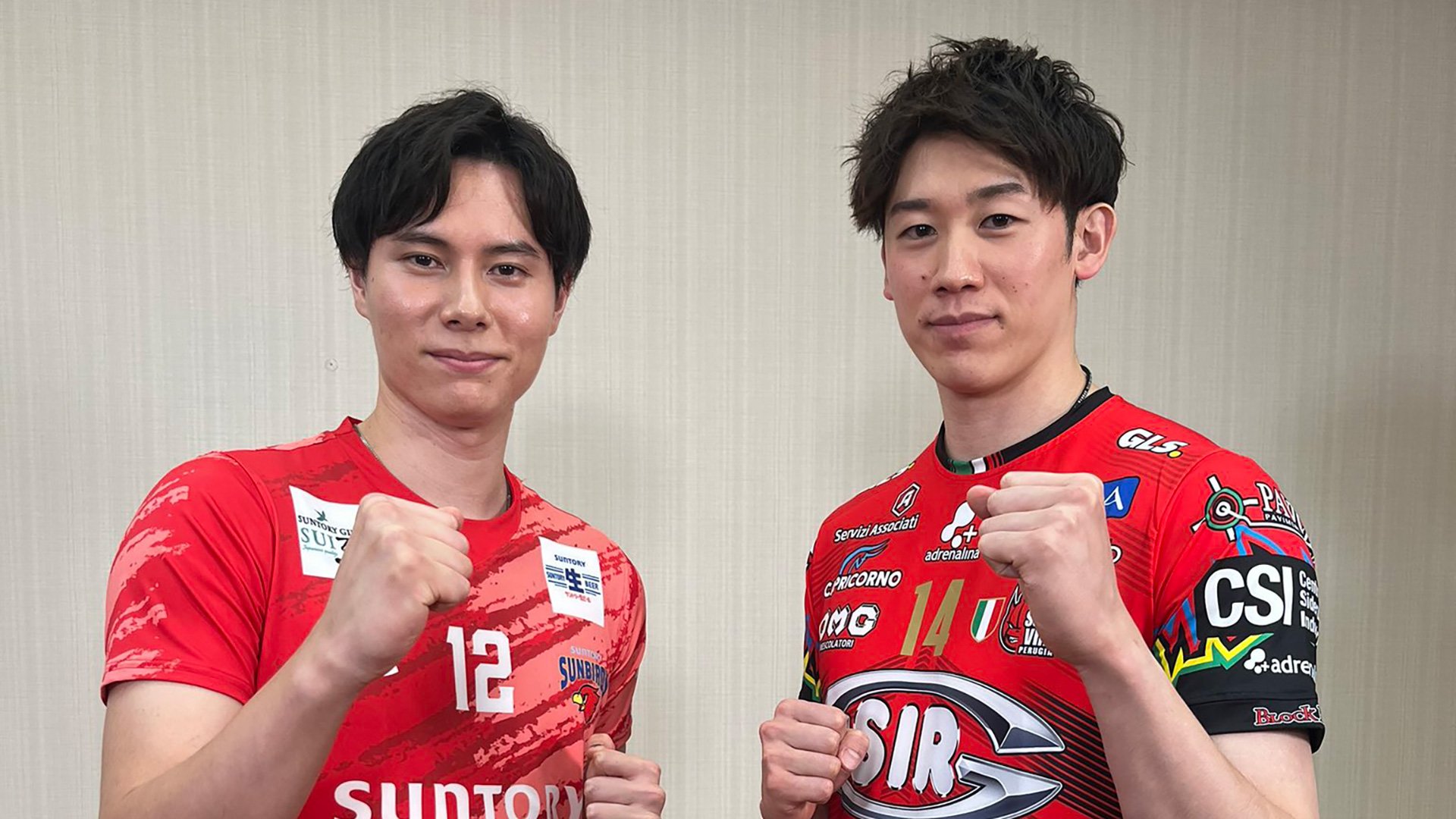 バレーボール男子日本代表　石川祐希選手、髙橋藍選手　ピクチャーボード 試合中は100%目撃不可能 石川祐希＆高橋藍の秘蔵映像が「可愛い