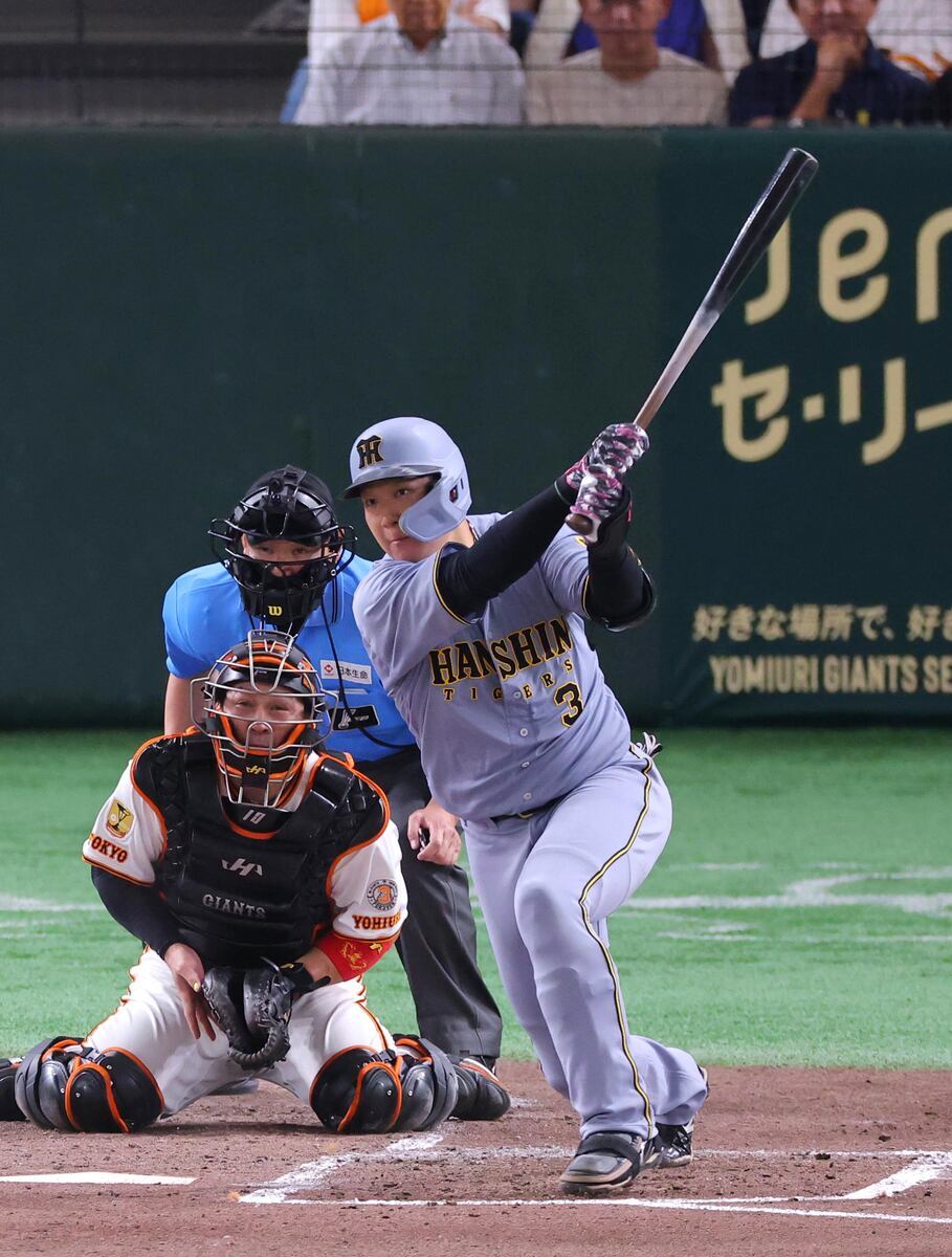 大山悠輔 阪神・大山悠輔、同点2点打 今季初めて満塁で打った！ - サンスポ
