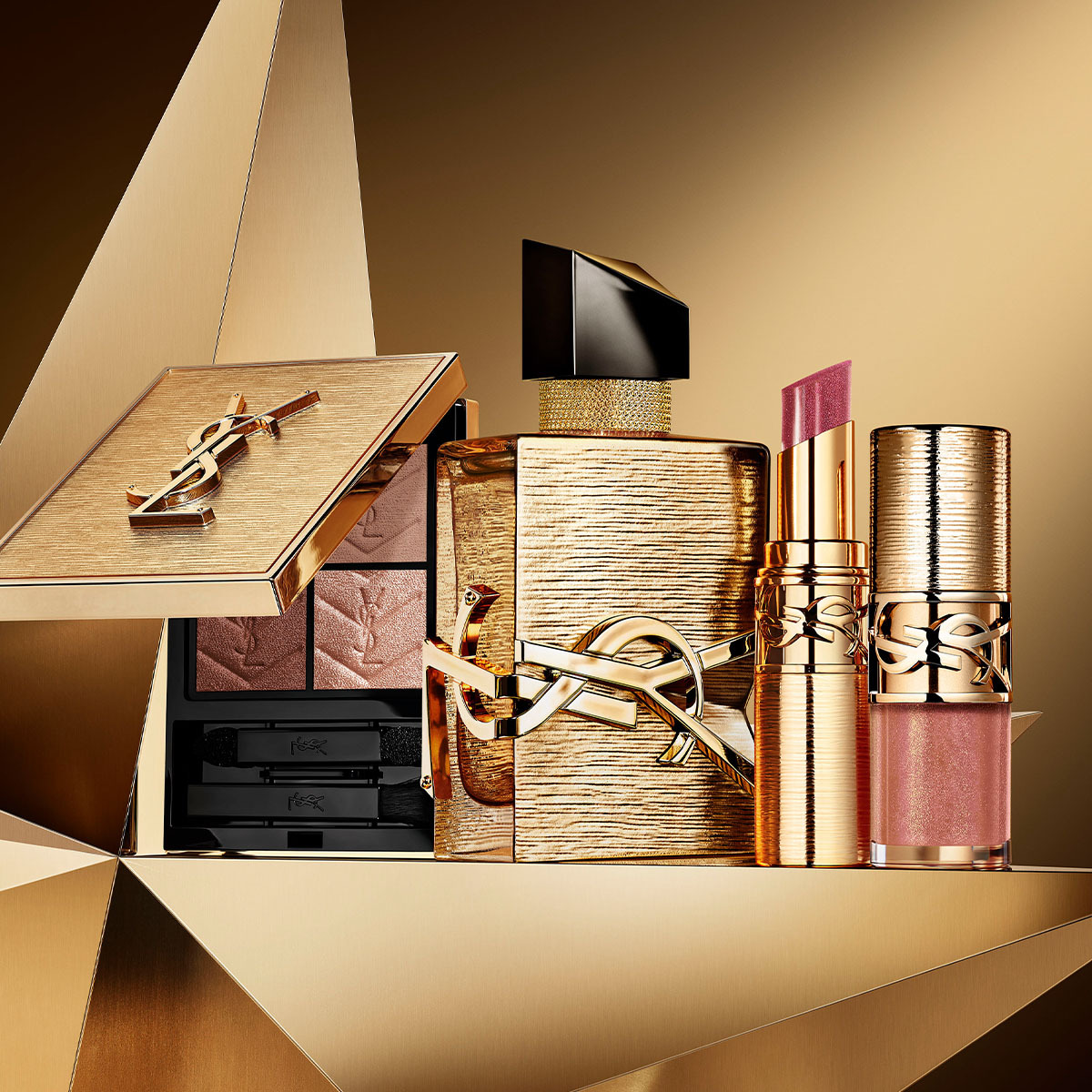 YSL リップスティックセット 5本 星型パッケージ　クリスマスコフレ YSL リップスティックセット 5本 星型パッケージ クリスマス