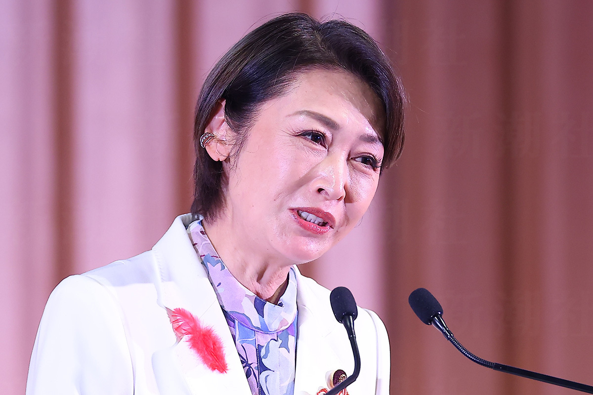 こども政策や少子化対策を担う三原じゅん子内閣府特命担当大臣
