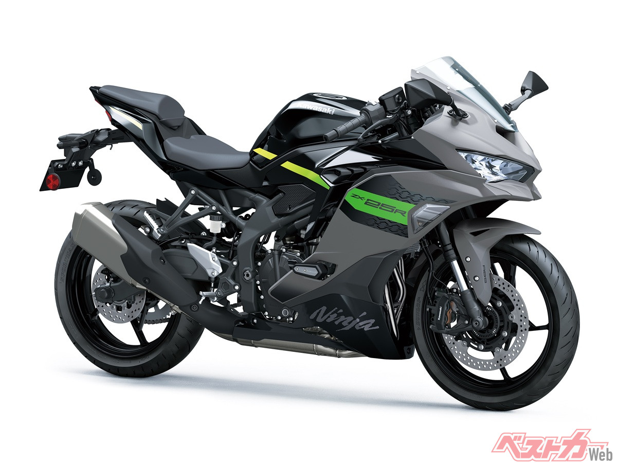 ついに日本初上陸! カワサキ「Ninja ZX-25RR」と新色SE登場