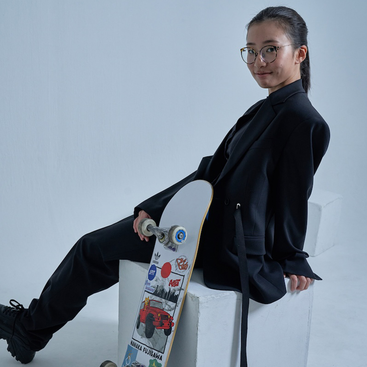 藤澤 虹々可 選手/ スケートボード まだまだ発展途上なスポーツ」を楽しんでほしい ガールズ