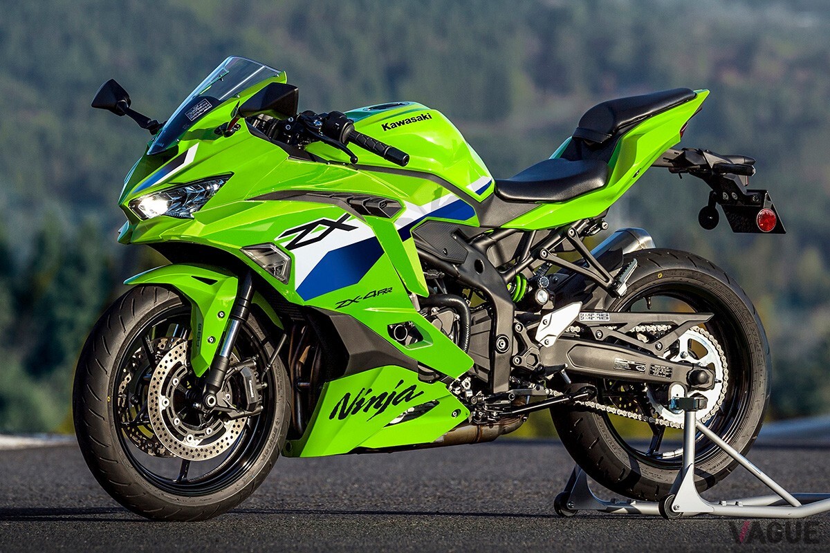 カワサキの400cc級スーパースポーツバイク「Ninja ZX-4R SE」と