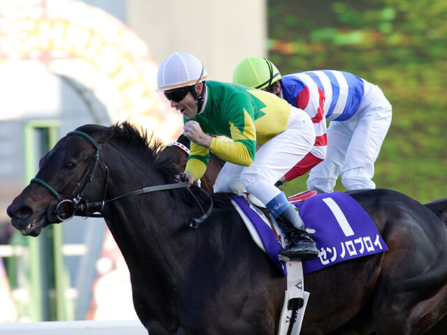 ゼンノロブロイはあと一歩届かず 日本馬初参戦の05年