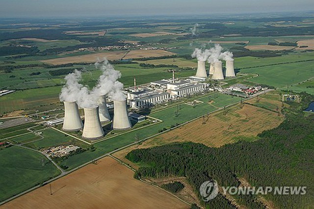 チェコのドコバニ原発外観、韓国水力原子力が優先交渉対象者に選定