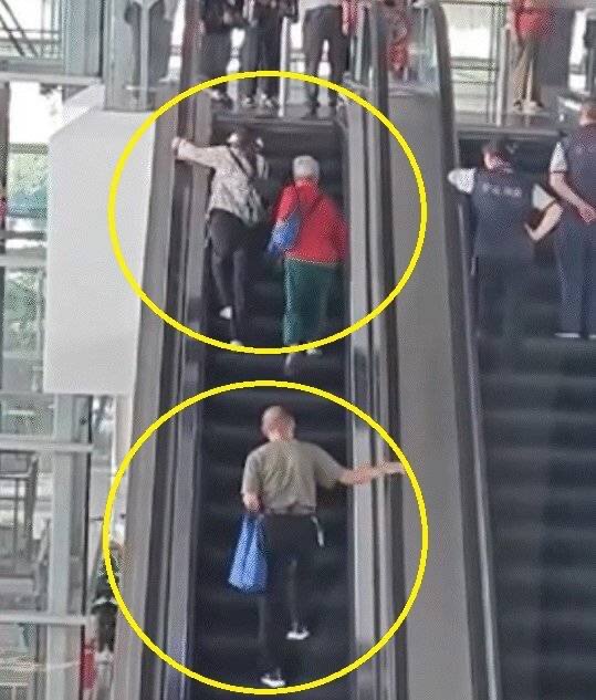 中国の国際空港で高齢者３人がエスカレーターを逆走…危険な行動に乗客混乱