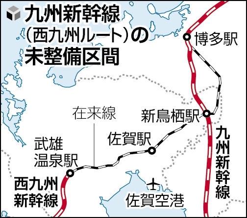 西九州新幹線の車両と駅のイメージ。未整備区間の費用負担軽減が議論の焦点に。