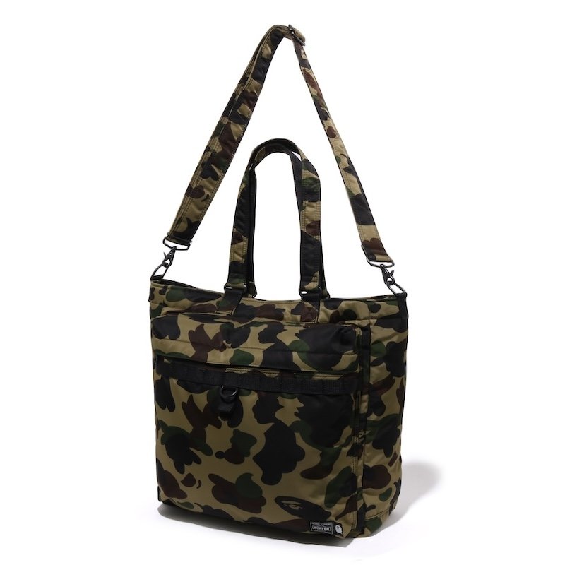 ファイヤカモ トートバッグA BATHING APE レアFIRE CAMO BAPE Aoyama Limited Fire Camo Full Zip Hoodie flame A